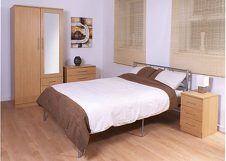 Las Vegas 2 Door Bedroom Set