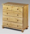 Julian Bowen Pickwick 4 Drawer Chest