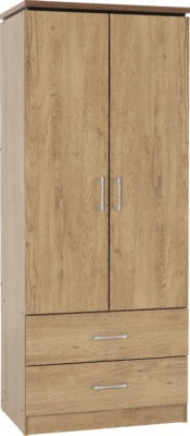 CHARLES-2-DOOR-2-DRAWER-WARDROBE-OAK-EFFECT-VENEER-2021-100-101-014-0-175x400.jpg