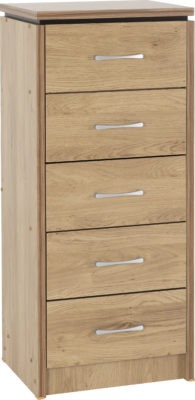 CHARLES-5-DRAWER-NARROW-CHEST-OAK-EFFECT-VENEER-2021-100-102-021-01-195x400.jpg