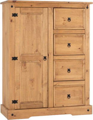 CORONA-1-DOOR-4-DRAWER-LOW-WARDROBE-DISTRESSED-WAXED-PINE-2020-100-101-020-01-311x400.jpg