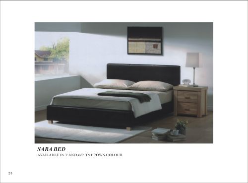 Faux Leather Bed Frame